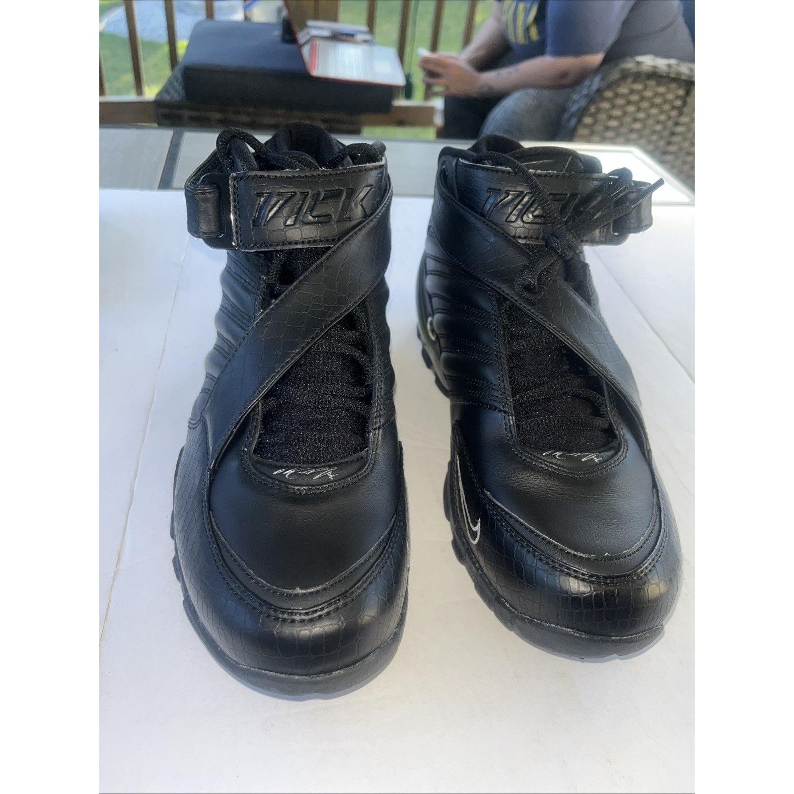 Size 9 - Nike Zoom Vick 3 Black Silver